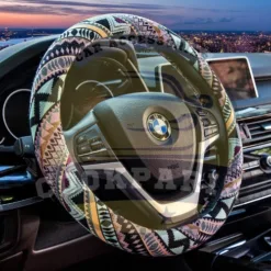 Interior Decoration: Suede Steering Wheel Cover in Florida